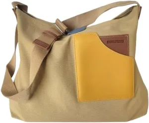 Canvas Tote Bag Women Messenger Crossbody Large Capacity Daily Work Casual Handles Pockets Handbags