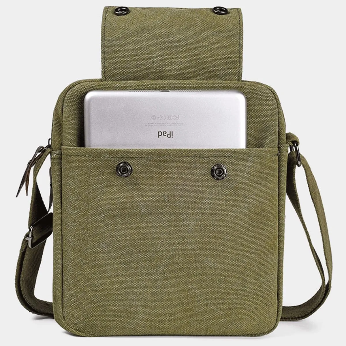 Canvas Vintage Messenger Bag Mini Crossbody Bag Shoulder Bag for Men, Small Messenger Satchel Bag Purse for Women