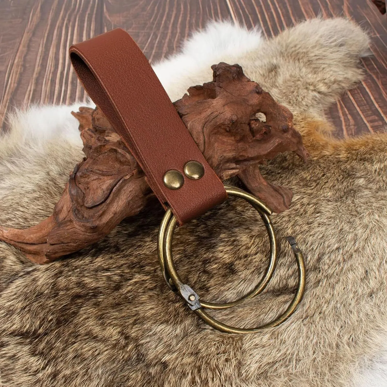 Cellphone Holder Retro Belt Pouch Waist Bag Fanny Pack Steampunk Medieval Renaissance Purse Halloween Costume Accessory (1-Brown)