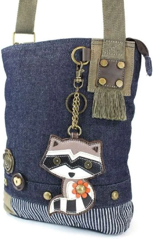 Chala Patch Cross-Body Women Handbag, Canvas Messenger Bag