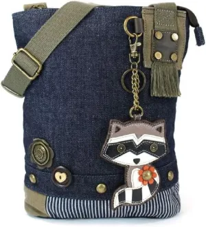 Chala Patch Cross-Body Women Handbag, Canvas Messenger Bag