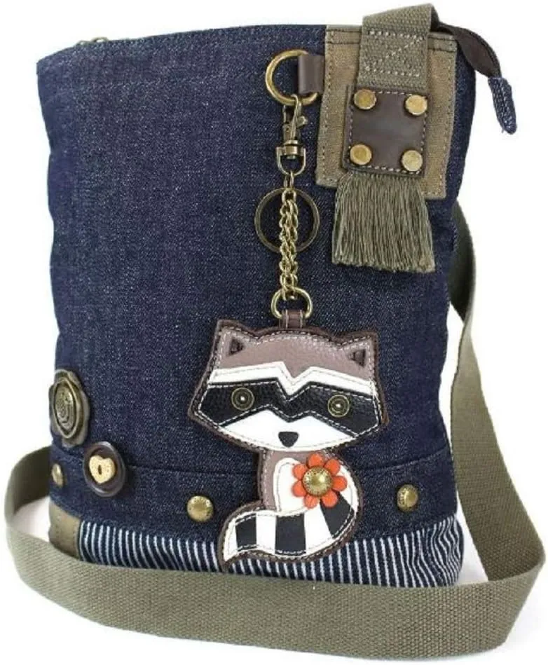 Chala Patch Cross-Body Women Handbag, Canvas Messenger Bag