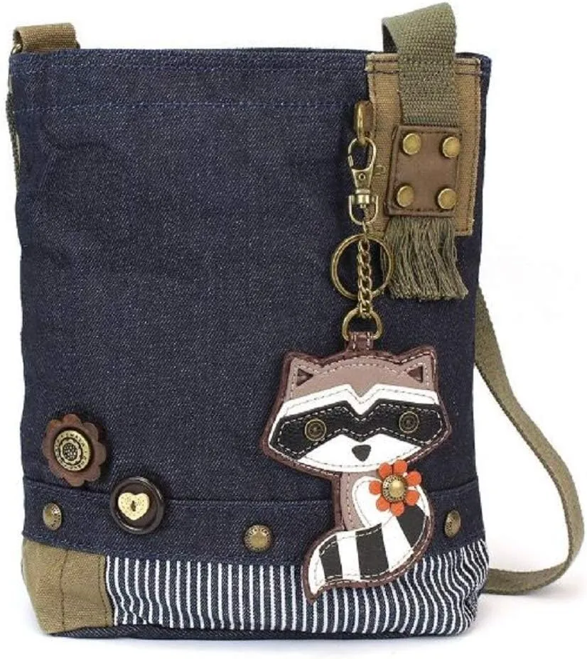 Chala Patch Cross-Body Women Handbag, Canvas Messenger Bag