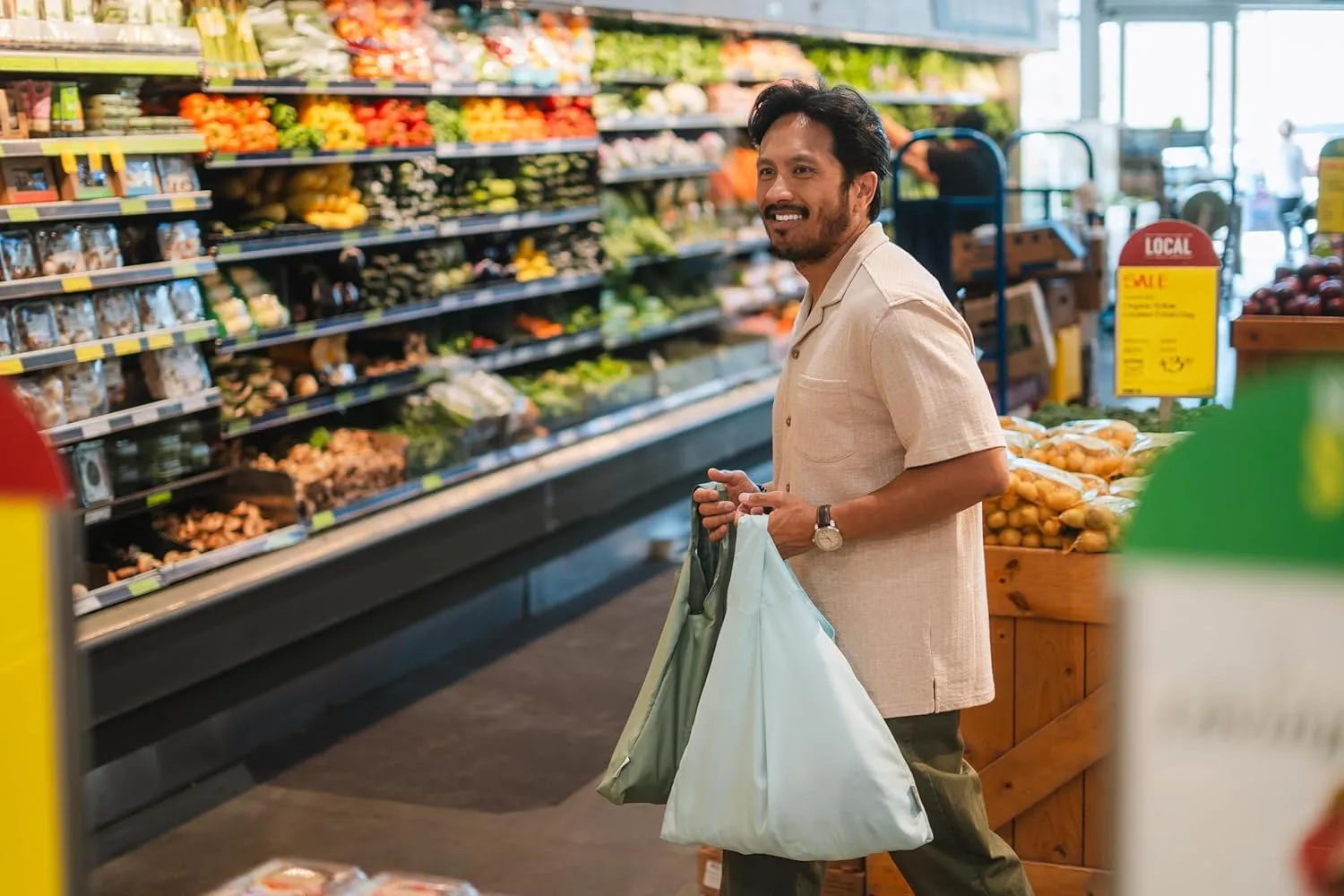 ChicoBag® Original Compact Reusable Grocery Bag, Eco-Friendly