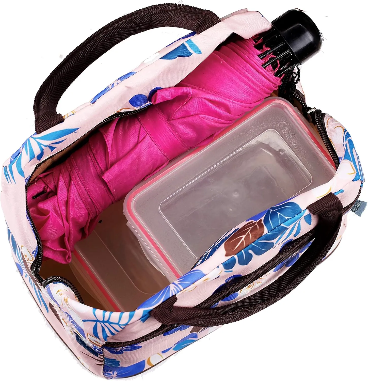 Chrysansmile Insulated Lunch Box for Women Small Lunch Bag Travel Cooler Bag Reusable Cute Lunch Tote for Work Picnic