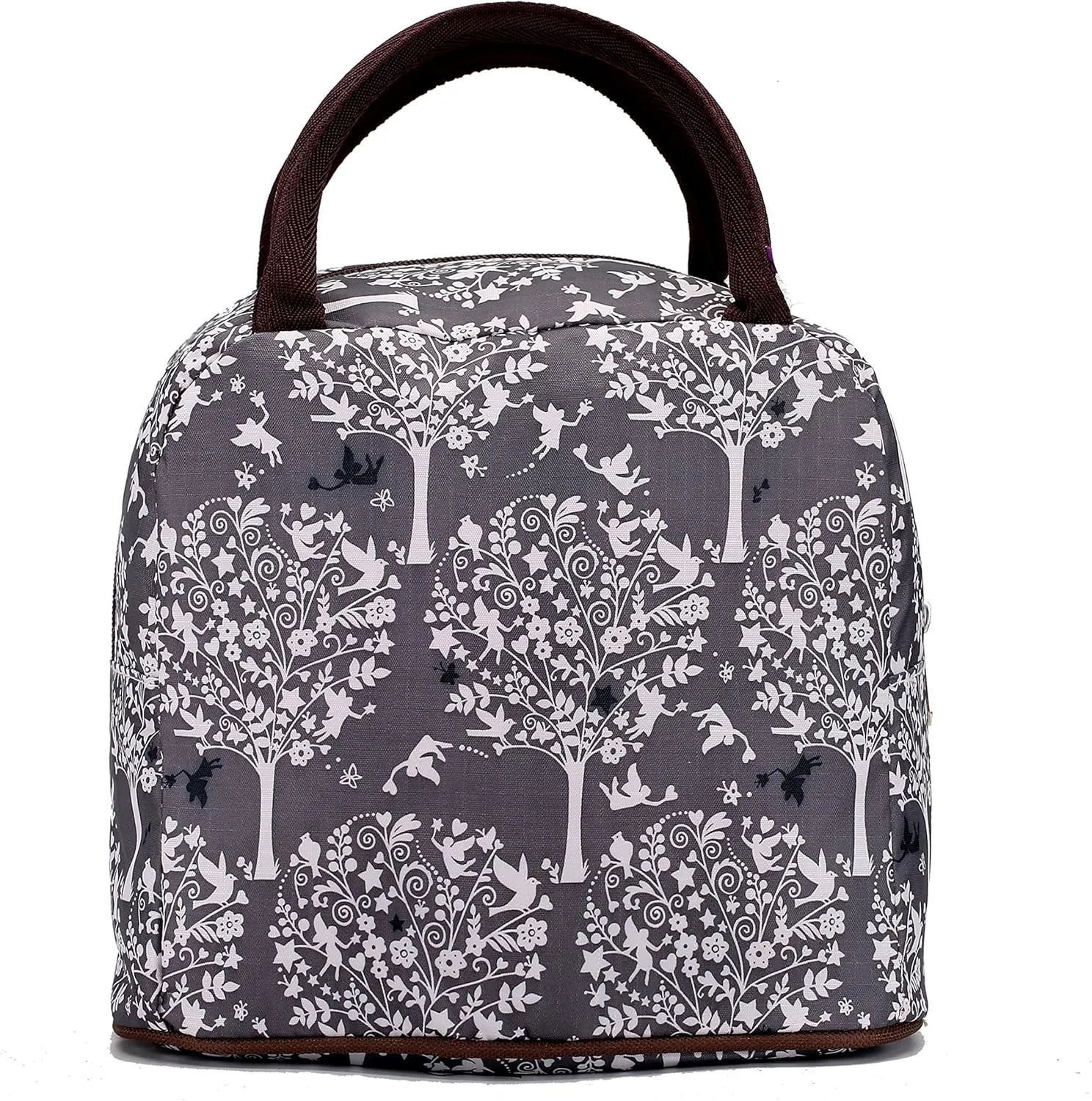 Chrysansmile Insulated Lunch Box for Women Small Lunch Bag Travel Cooler Bag Reusable Cute Lunch Tote for Work Picnic