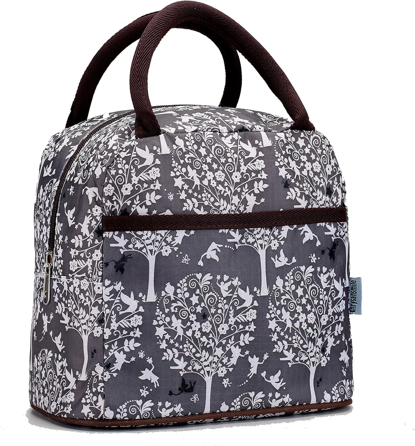 Chrysansmile Insulated Lunch Box for Women Small Lunch Bag Travel Cooler Bag Reusable Cute Lunch Tote for Work Picnic