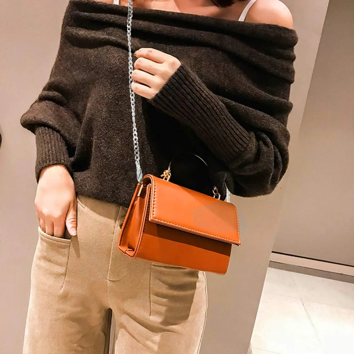 CIMAXIC Fashion Handbag Chain Gold Chain for Crossbody Bag Metal Bag Chain Alloy Chain Bag Decorati