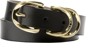 Cole Haan Women's Metal Loop Skinny Dress Belt