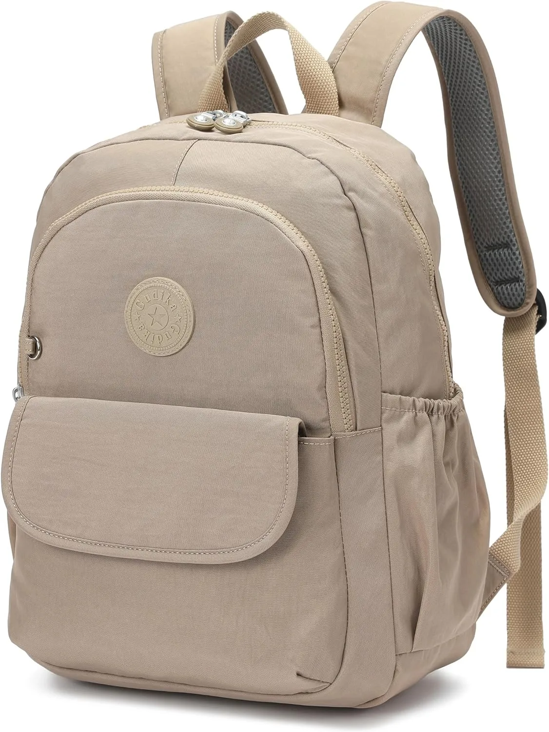 Compact Hiking Nylon Waterproof Laptop Backpack Purse for Women and Men, Small Lightweight Travel Casual Outdoor Dayback