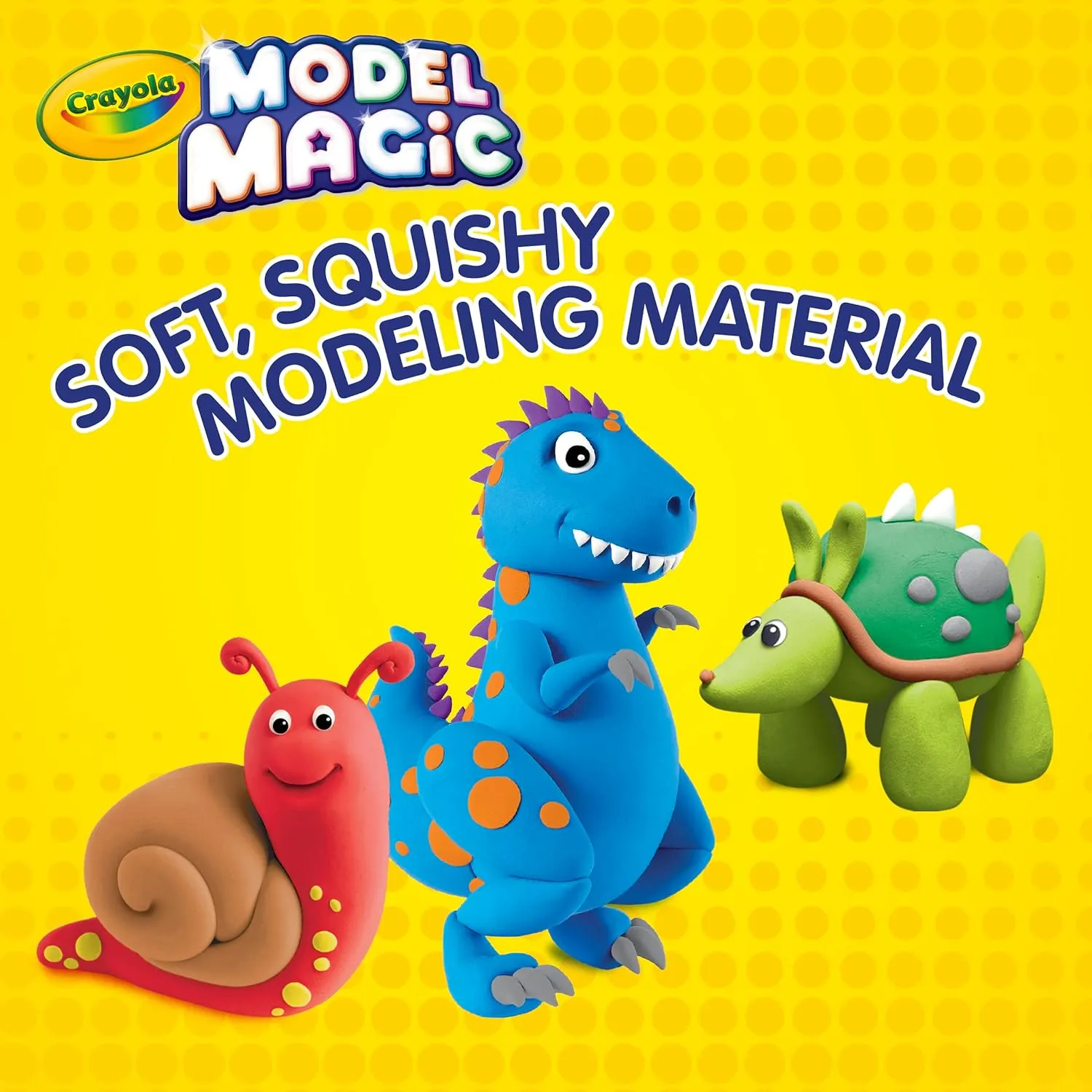 Crayola Model Magic (75ct), Kids Modeling Clay Alternative, 1oz Packs, School Supplies, Air Dry Clay, Modeling Material, Ages 3 