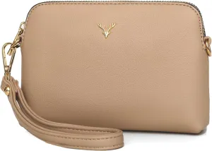 Crossbody Bag for Women, Vegan Leather Women Crossbody Purse Small Shoulder Handbags, Ladies Wristlet Clutch