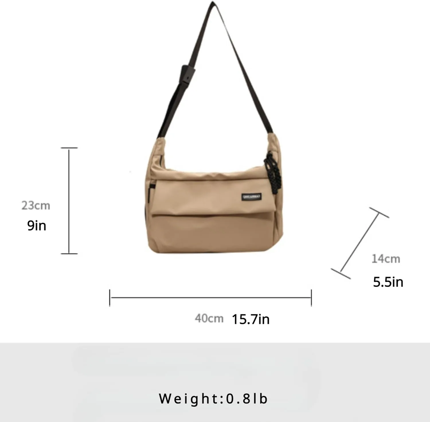 Crossbody Bags For Women Adjustable Strap Nylon Messenger Bag Large Capacity Shoulder Bag Lightweight Casual Handbags Tote