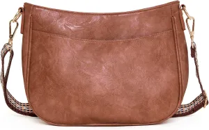 Crossbody Bags for Women Handbags Shoulder Bag with Adjustable Strap Women's Crossbody Purses Vegen Leather Hobo Bags