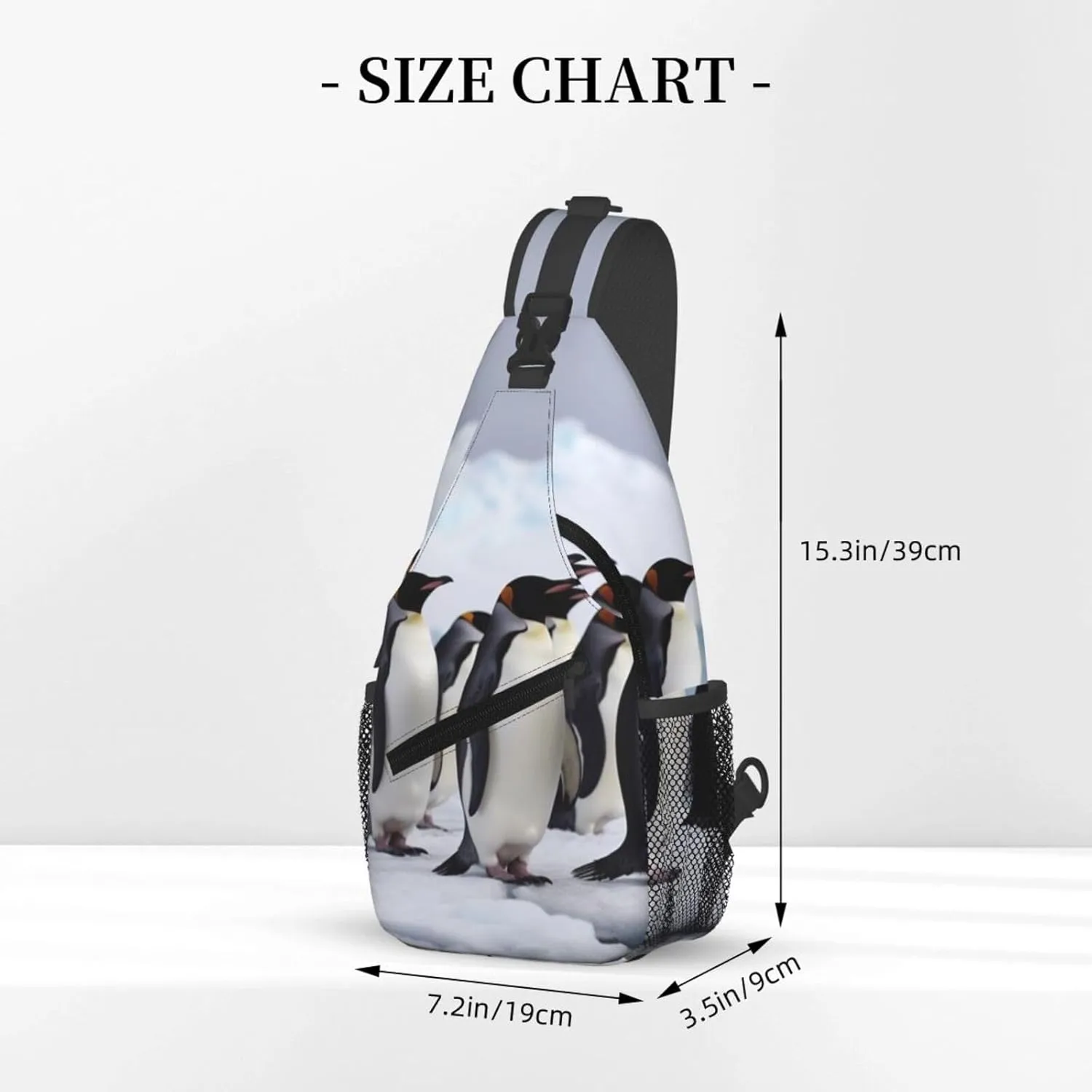 Crossbody Bags for Women Men Trendy Sling Bag Casual Chest Bag Moon Flowers and Butterflies Shoulder Bag for Travel