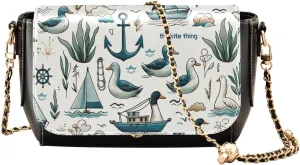 Crossbody Bags for Women Trendy Women's Black Shoulder Bag Small PU Leather Flap Cross Body Bag Handbags