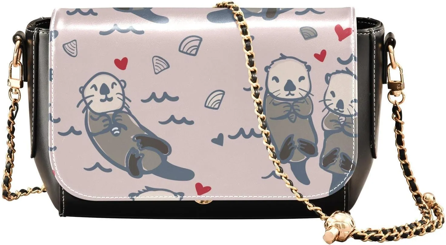 Crossbody Bags for Women Trendy Women's Black Shoulder Bag Small PU Leather Flap Cross Body Bag Handbags