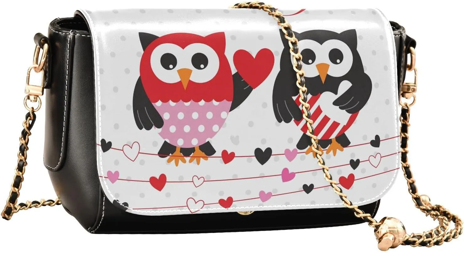 Crossbody Bags for Women Trendy Women's Black Shoulder Bag Small PU Leather Flap Cross Body Bag Handbags