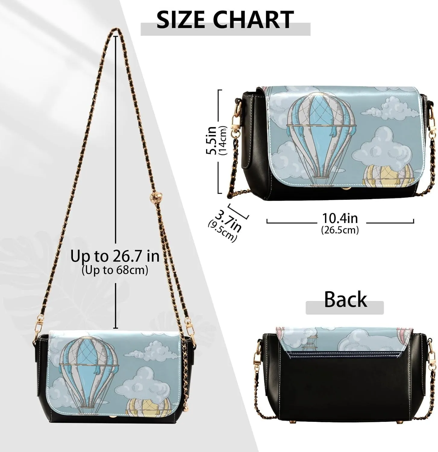Crossbody Bags for Women Trendy Women's Black Shoulder Bag Small PU Leather Flap Cross Body Bag Handbags