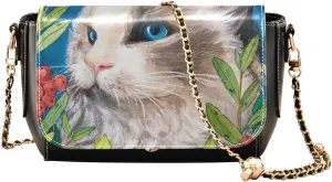 Crossbody Bags for Women Trendy Women's Black Shoulder Bag Small PU Leather Flap Cross Body Bag Handbags