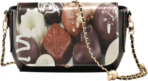 Crossbody Bags for Women Trendy Women's Black Shoulder Bag Small PU Leather Flap Cross Body Bag Handbags