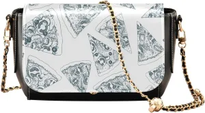 Crossbody Bags for Women Trendy Women's Black Shoulder Bag Small PU Leather Flap Cross Body Bag Handbags