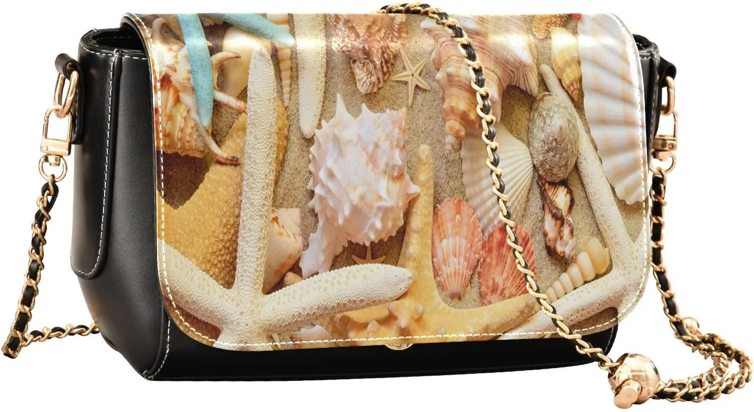 Crossbody Bags for Women Trendy Women's Black Shoulder Bag Small PU Leather Flap Cross Body Bag Handbags