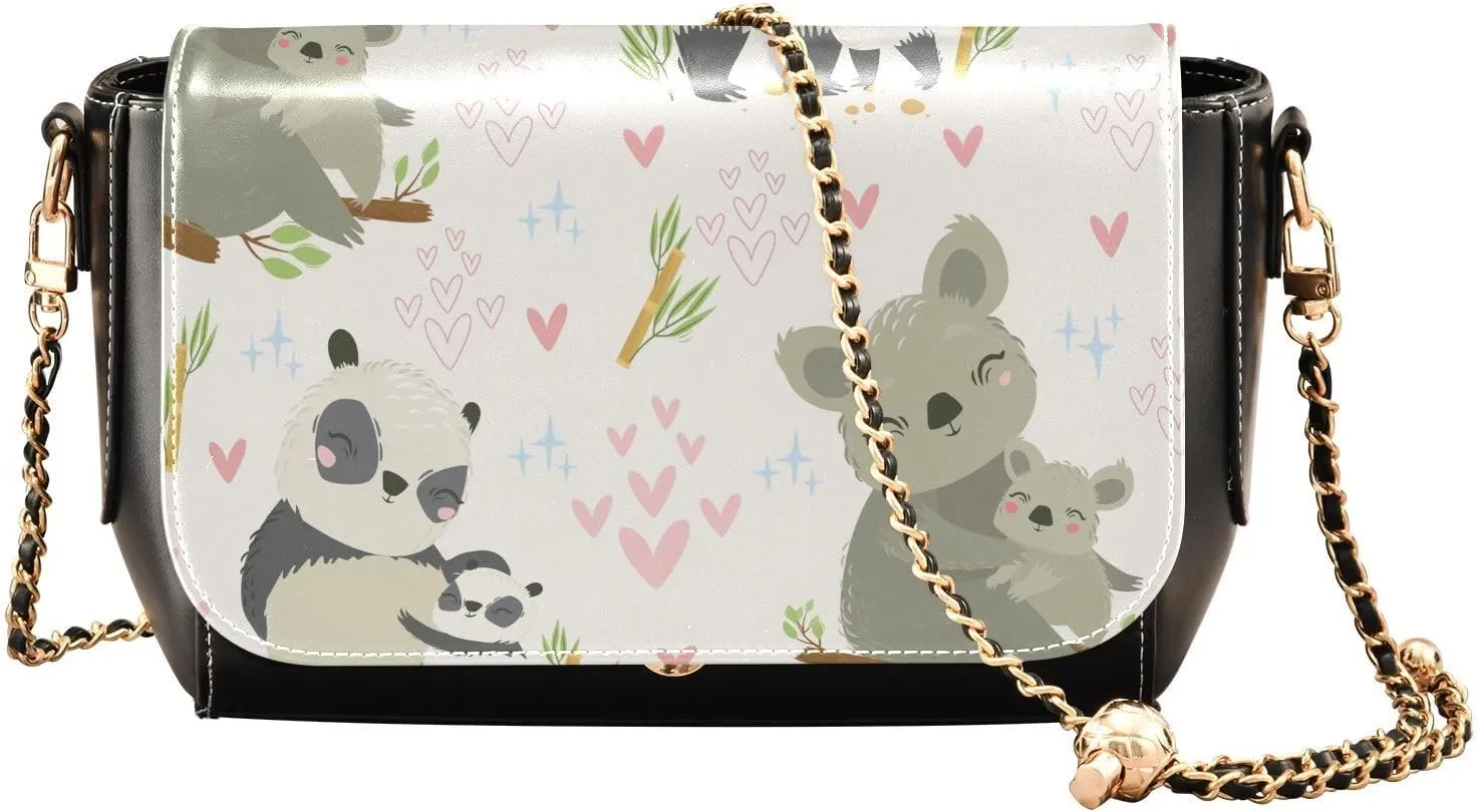 Crossbody Bags for Women Trendy Women's Black Shoulder Bag Small PU Leather Flap Cross Body Bag Handbags