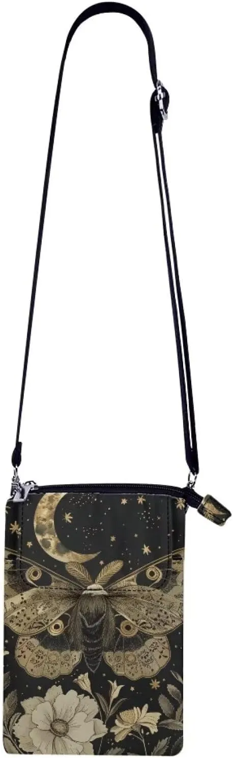 Crossbody Messenger Bag for Women Small Sling Bag Canvas Shoulder Bag Wallet Purse