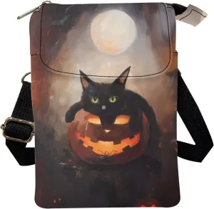 Crossbody Messenger Bag for Women Small Sling Bag Canvas Shoulder Bag Wallet Purse