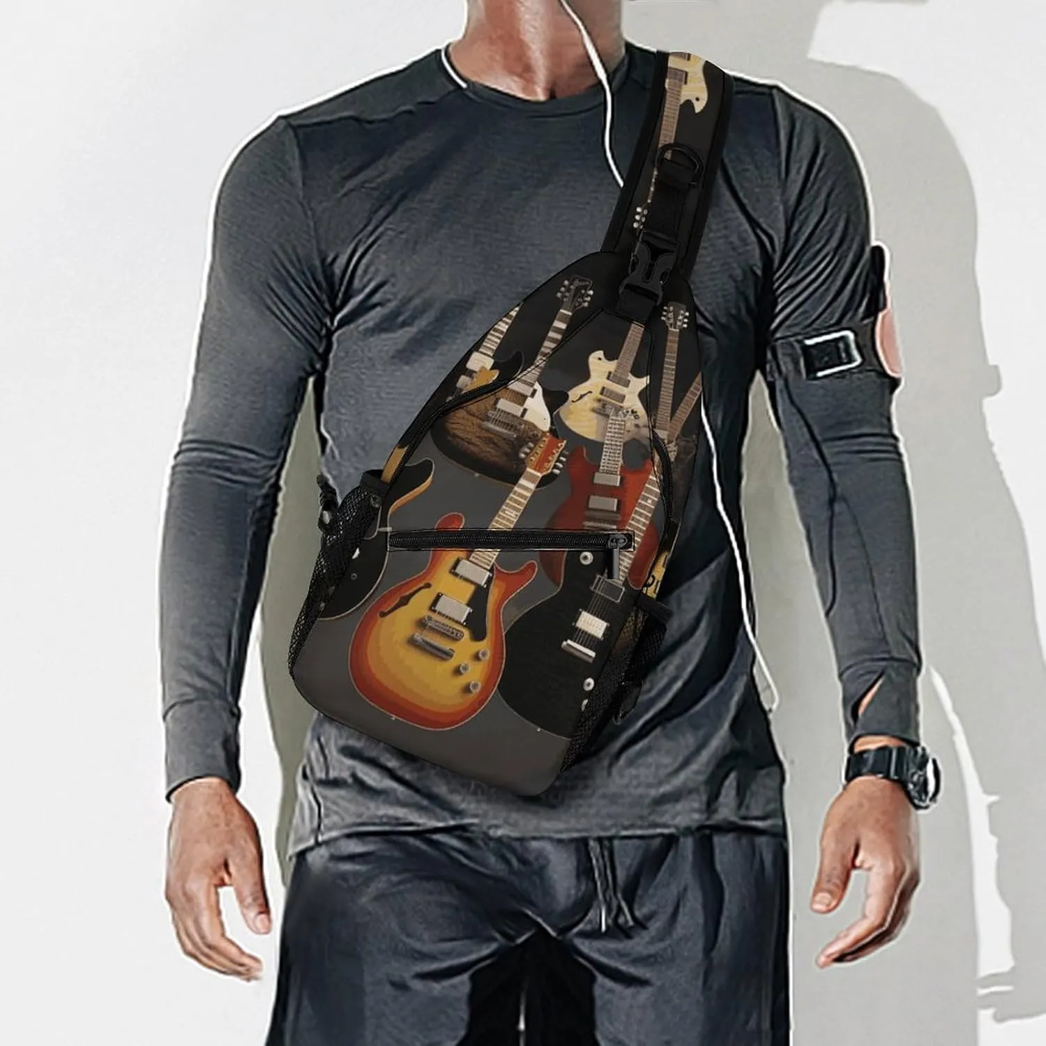 Crossbody Sling Bag Whale Backpack Sling Bag Travel Hiking Chest Bag Shoulder Bag Daypack