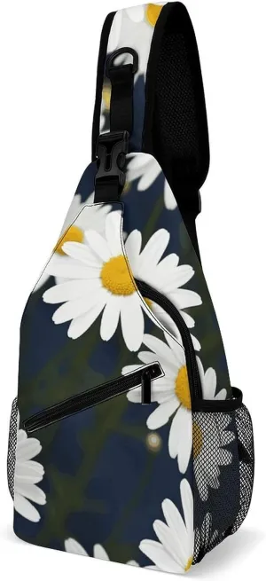 Cupcake Pattern Crossbody Bag, Sling Bag, Sling Backpack, Belt Bags for Travel Outdoors Hiking