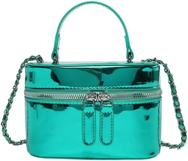 Cute Handbag Purse for Women, Sling Purse Aesthetic Grunge Top Handle Bag Fashion Y2K Shoulder Handbags Women Ladies (green)