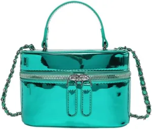 Cute Handbag Purse for Women, Sling Purse Aesthetic Grunge Top Handle Bag Fashion Y2K Shoulder Handbags Women Ladies (green)