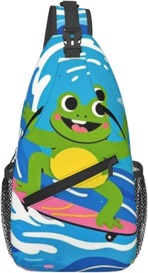 Cute Pandas Living in a Tree House Crossbody Bags Cross Chest Bag Adjustable Sling Backpack for Women Men
