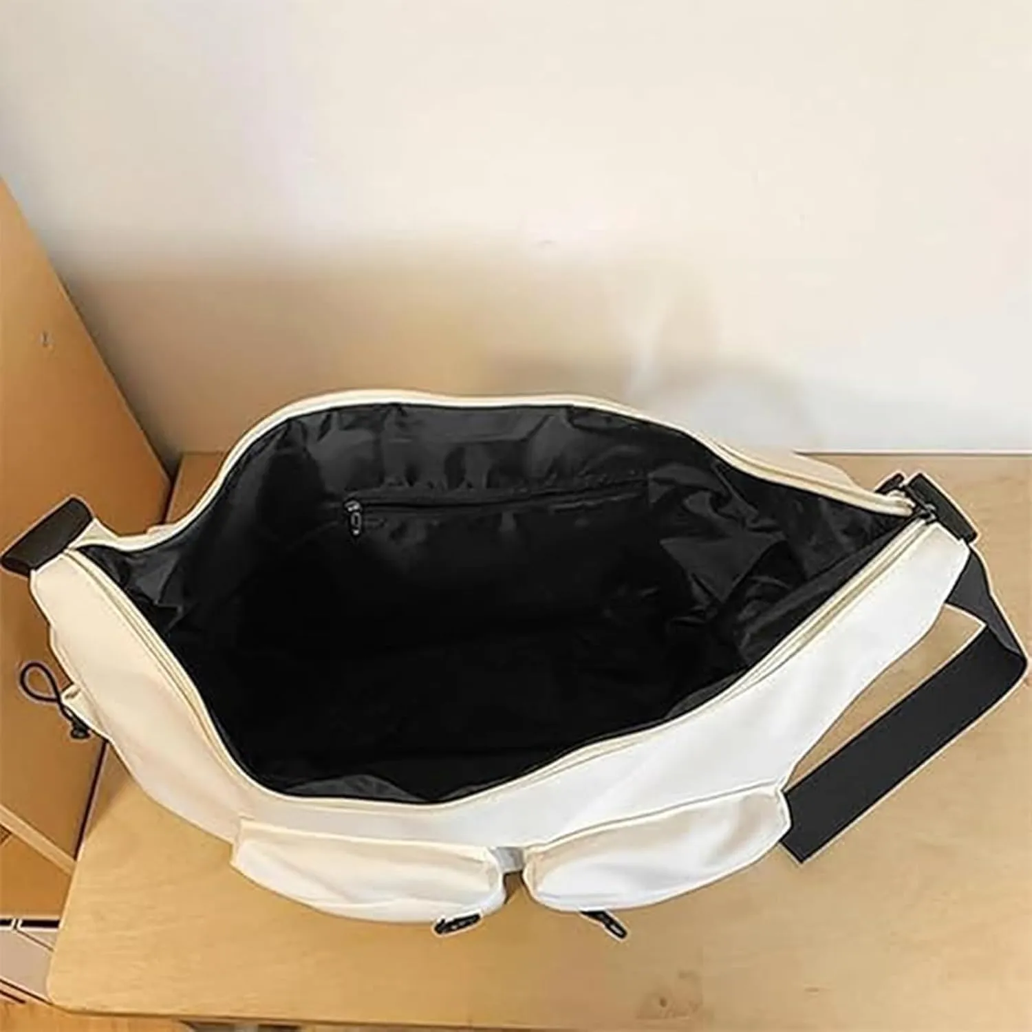 Dallaswind Large Capacity Messenger Canvas Bag, Large Capacity, Multi-Pocket, Waterproof Messenger Bag