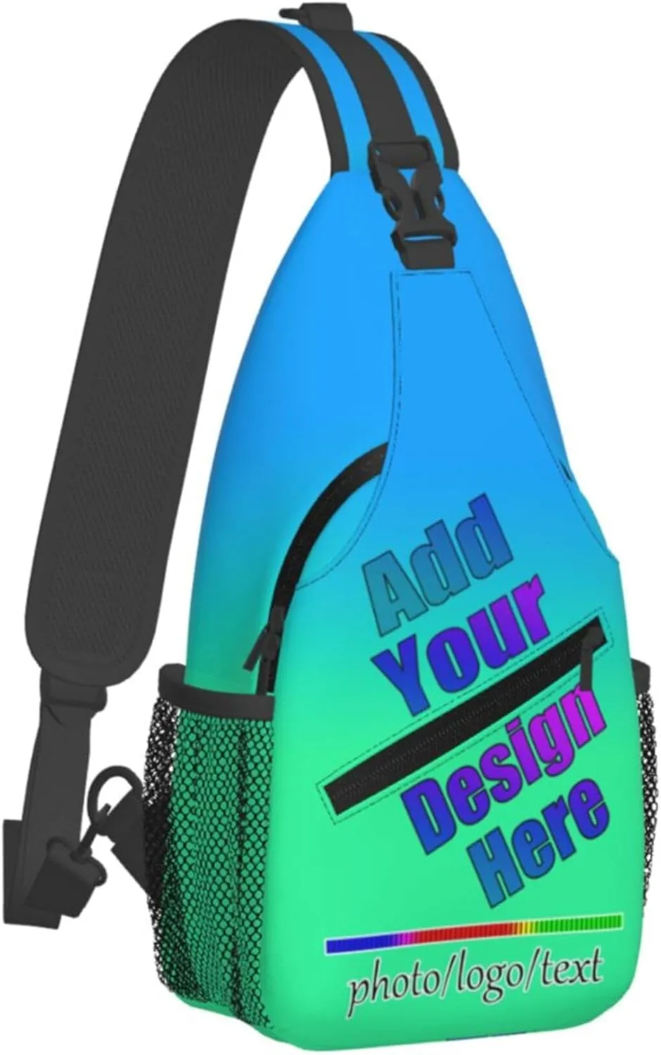 Daypack Personalized Sling Bag Crossbody Bags Customized Chest Bag Backpack Add Your Own Logo Photo Name Sports Outdoor