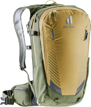 Deuter Compact EXP 14 Biking Backpack with Hydration System - Caramel-Khaki