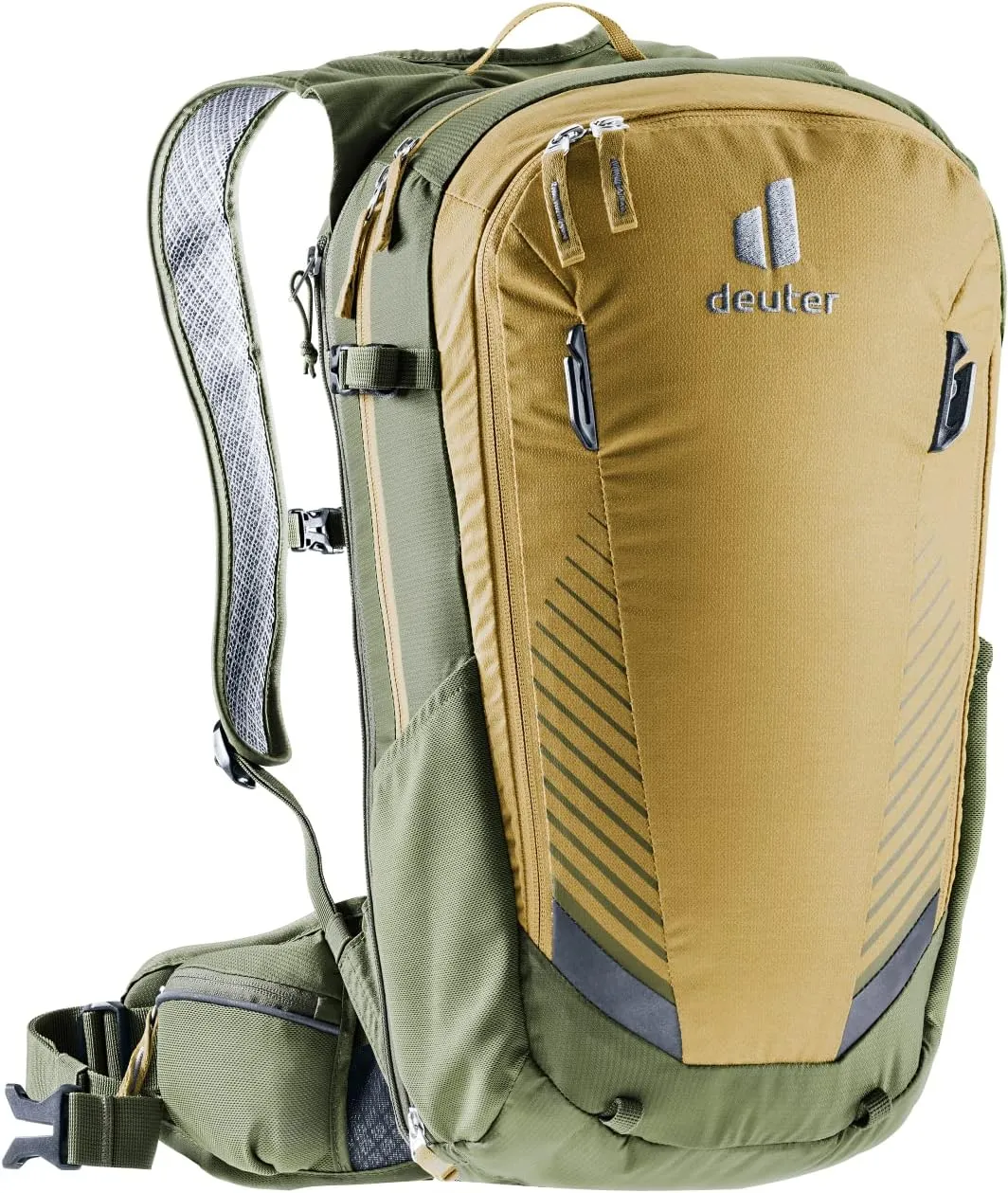 Deuter Compact EXP 14 Biking Backpack with Hydration System - Caramel-Khaki
