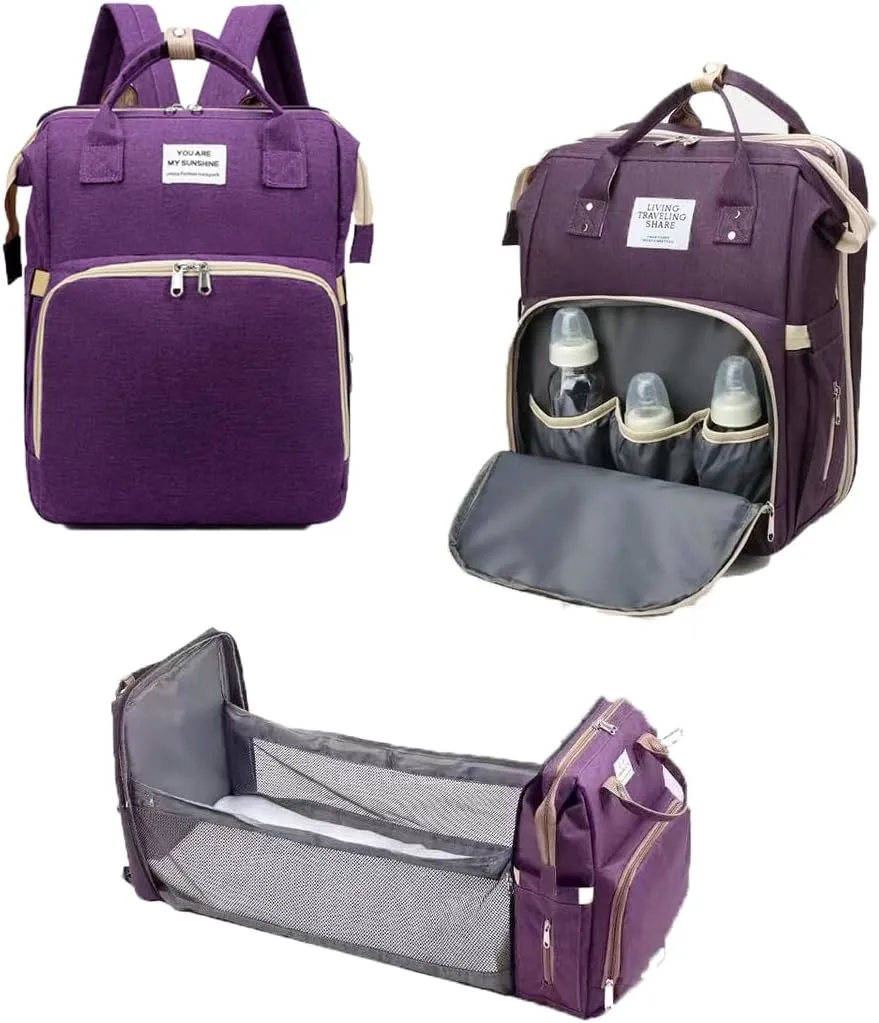 Diaper Baby Bag Backpack with Changing Station Changing Pad Nursing Bag Baby Shower Tote Waterproof Large Capacity, Baby Registry Search, Newborn Essentials