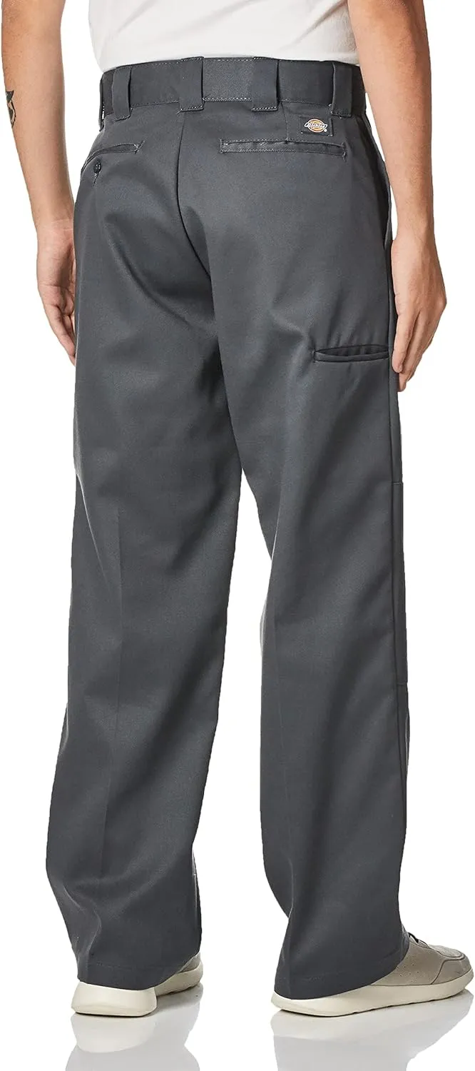 Dickies Men's Flex Double Knee Work Pant Loose Straight Fit