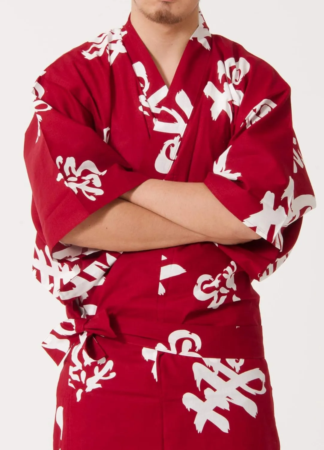 Dita Tokyoin Traditional Made In Japan Cotton Yukata Robe (Japanese Pajama Kimono) Easy Wearing set2