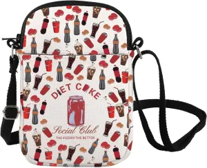 Drinks Crossbody Bag Fizzy Drink Lover Gift Fizzy Drink Addict Shoulder Bag Drink Lover Messenger Bag Vodka Drinker Gift