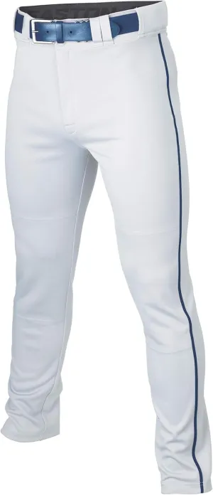 Easton Men's Rival  Baseball Pants | Full Length Semi-Relaxed Fit | Adult Sizes | Piped | Multiple Colors
