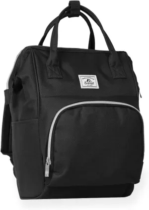 Everest Friendly Mini Handbag Backpack, Black, One Size