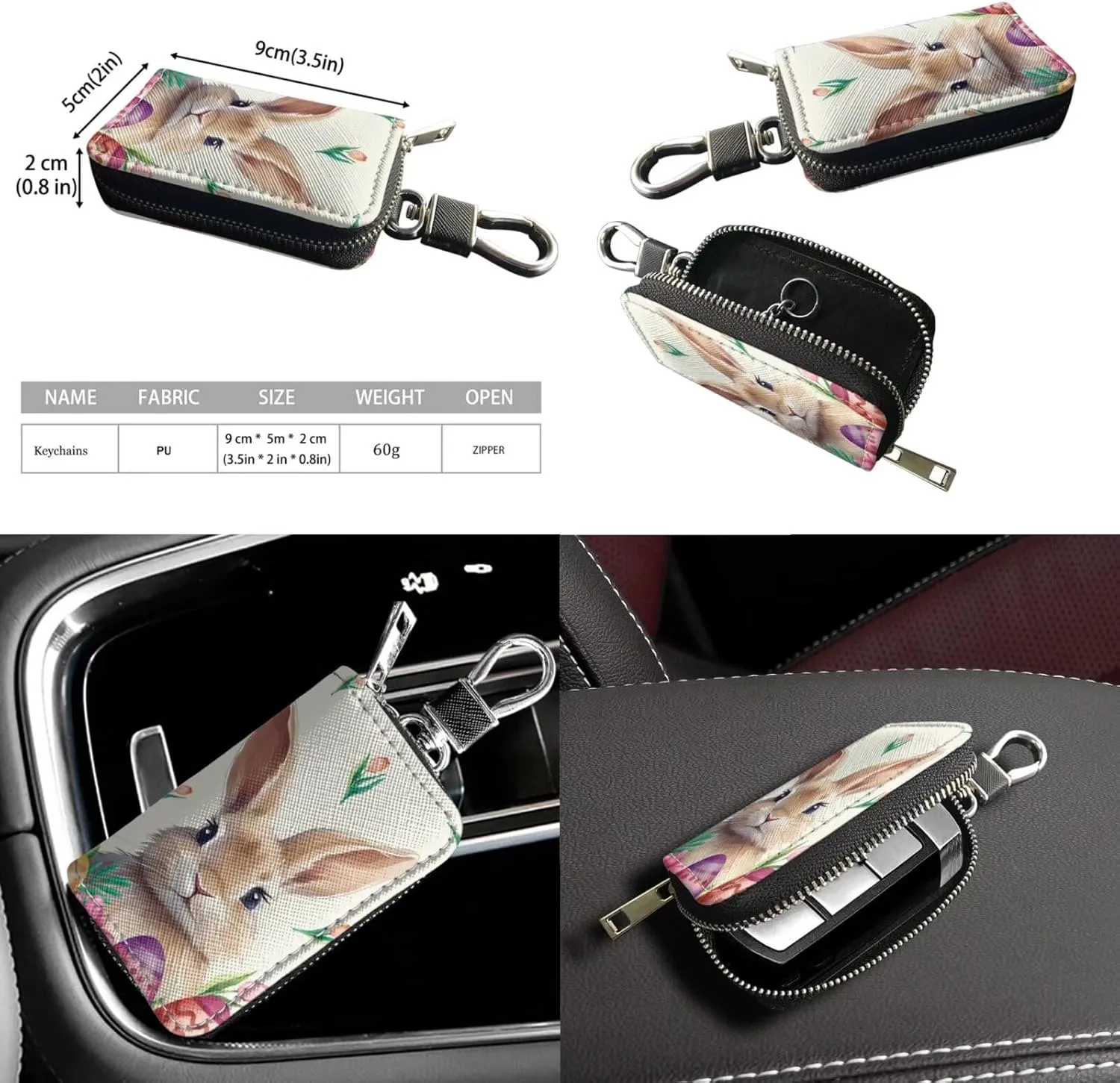 Fashion Ladies Crossbody Handbag Set Shoulder Bag PU Leather Car Key Holder Bag 2 Pieces Bucket Bag for Women