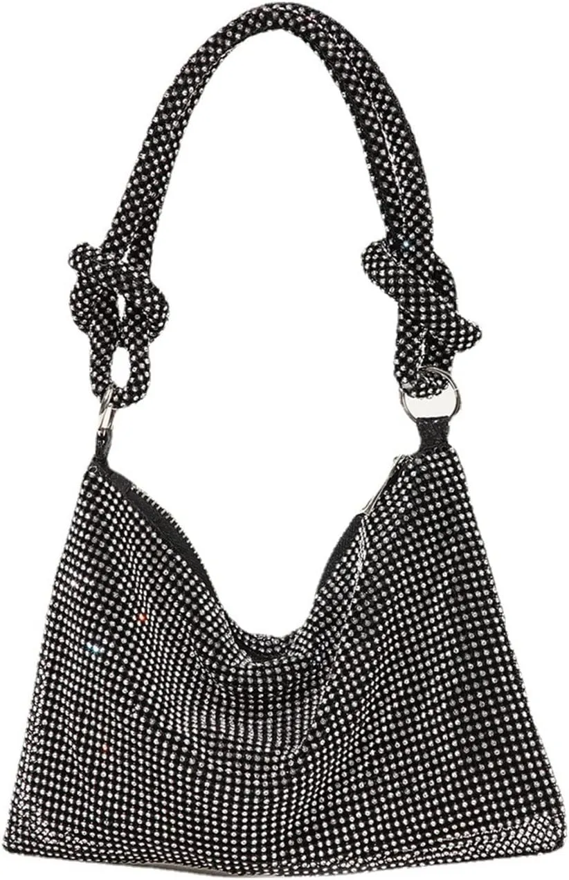 Fashion Womens Wedding Tote Bag Luxury Purses And Handbags For Women Rhinestones Shoulder Bag