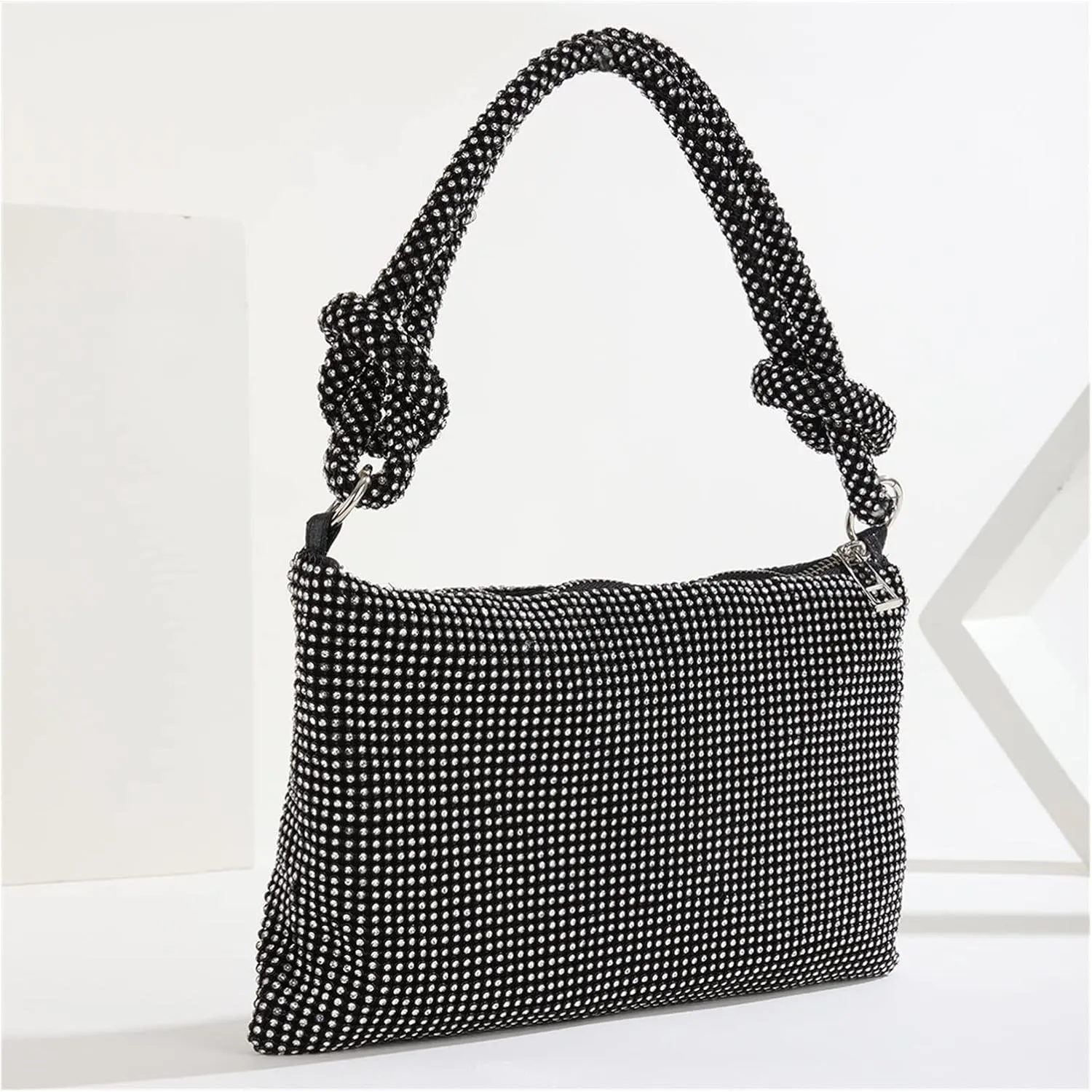 Fashion Womens Wedding Tote Bag Luxury Purses And Handbags For Women Rhinestones Shoulder Bag