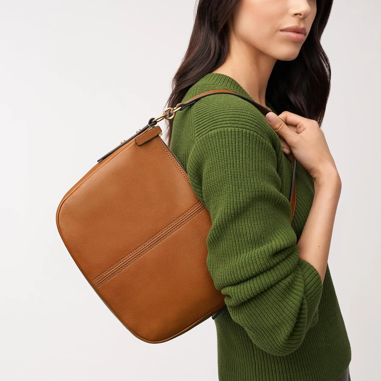 Fossil Women's Jolie Leather Crossbody Purse Handbag for Women