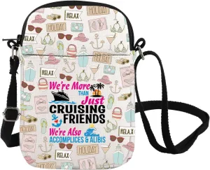 FOTAP Cruise Vacation Shoulder Bag Cruising Cruise Ship Crossbody Bag Summer Vacation Travel Gift Beach Life Gift